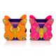Handcrafted Wooden Butterfly Motif Pen Stand